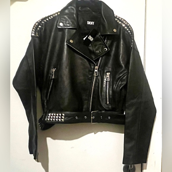 Dkny Jackets & Blazers - DKNY 100% Sheep Leather Motorcycles Jacket